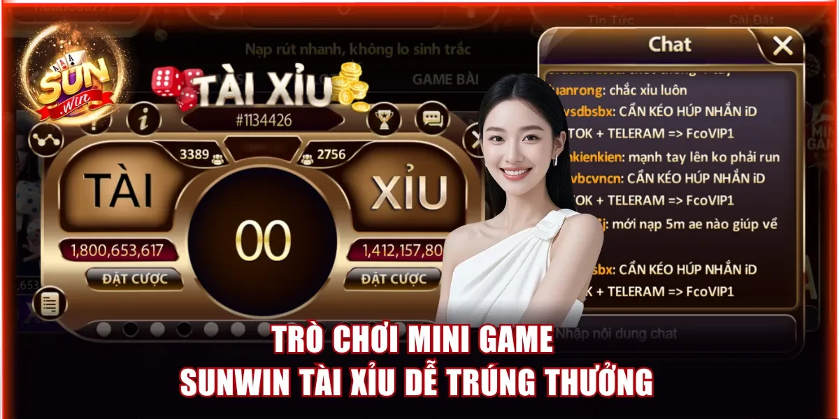 Mini Game Sunwin - Đa Dạng Game Hay Kiếm Thưởng Liền Tay 4 Trò chơi mini game Sunwin Tài Xỉu dễ trúng thưởng